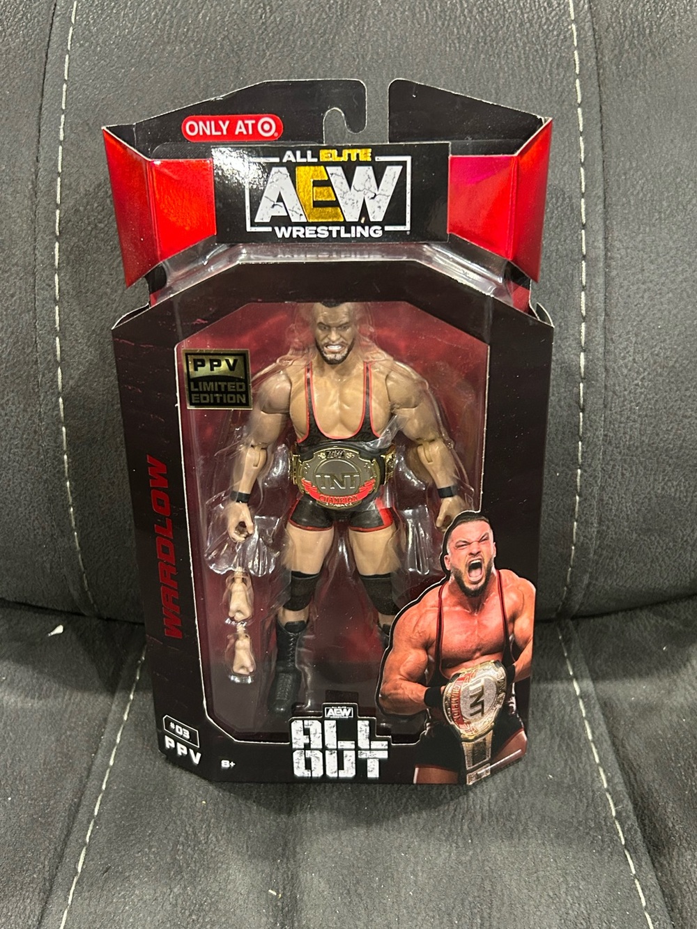 Wardlow AEW ppv limited edition! All out! Target exclusive! MOC